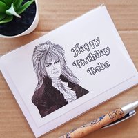 Funny Labyrinth Birthday card