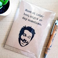 Always Sunny Card - Later Bar Charlie Quote its Always Sunny in Philadelphia Blank Card