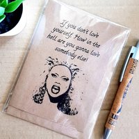 Rupauls Drag Race Card - Love yourself Blank Card - Valentine's Birthday