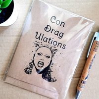 Rupauls Drag Race Congratulations card - coming out card