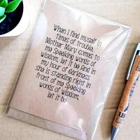 The Beatles Birthday Card - let it be lyrics 