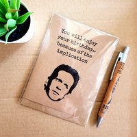Funny Always Sunny Birthday Card - Implications Dennis Quote Always Sunny in Philadelphia Blank Card