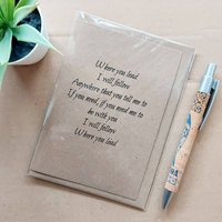 Gilmore Girls Birthday Card - theme tune Lyrics
