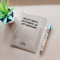 Fight Club Birthday Card - Movie quote blank card