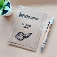 Thunderbirds Birthday Card - All systems are go!