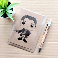 Firefly Mal birthday card - Funko Pop blank card