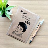 Funny Mothers day Card - Elvis Mum Birthday card