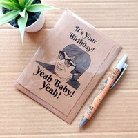 Austin Powers Birthday Card - Yeah baby yeah!