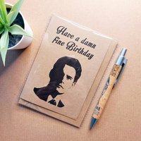 Funny Twin Peaks Birthday Card - Agent Cooper Birthday Card