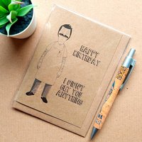 Funny Bobs Burgers Birthday Card