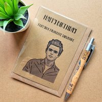 Funny vampire diaries Birthday Card - Stefan Salvatore
