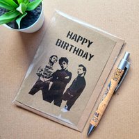 Green Day Birthday Card - Greenday band greeting card