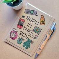 Funny 1990s Birthday Card - Born in the 90s