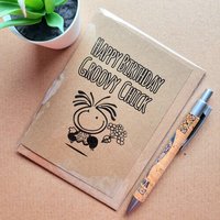 Bubblegum Club 1990s Birthday card - Groovy Chick