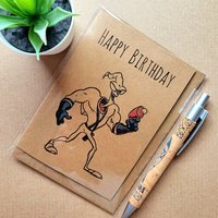 Earthworm Jim Mega drive Birthday Card