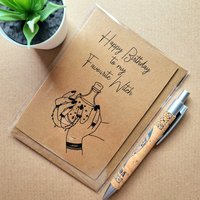 Witch Birthday Card