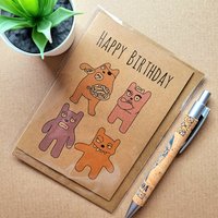 Rex the Runt 1990s Birthday Card