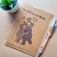 Funny Teletubbies Valentines card