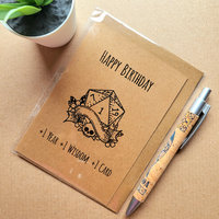 Funny DnD Birthday Card - Dungeons and Dragons