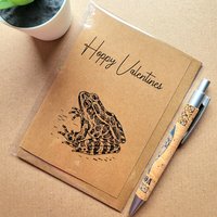 Cute Frog Valentines Card