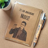 Funny Brooklyn 99 Anniversary card - Jake Peralta