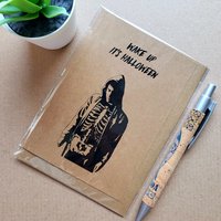 Funny Donnie Darko Halloween Card