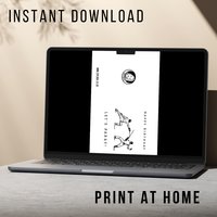 Funny Fencing Birthday Card - Printable Instant Download