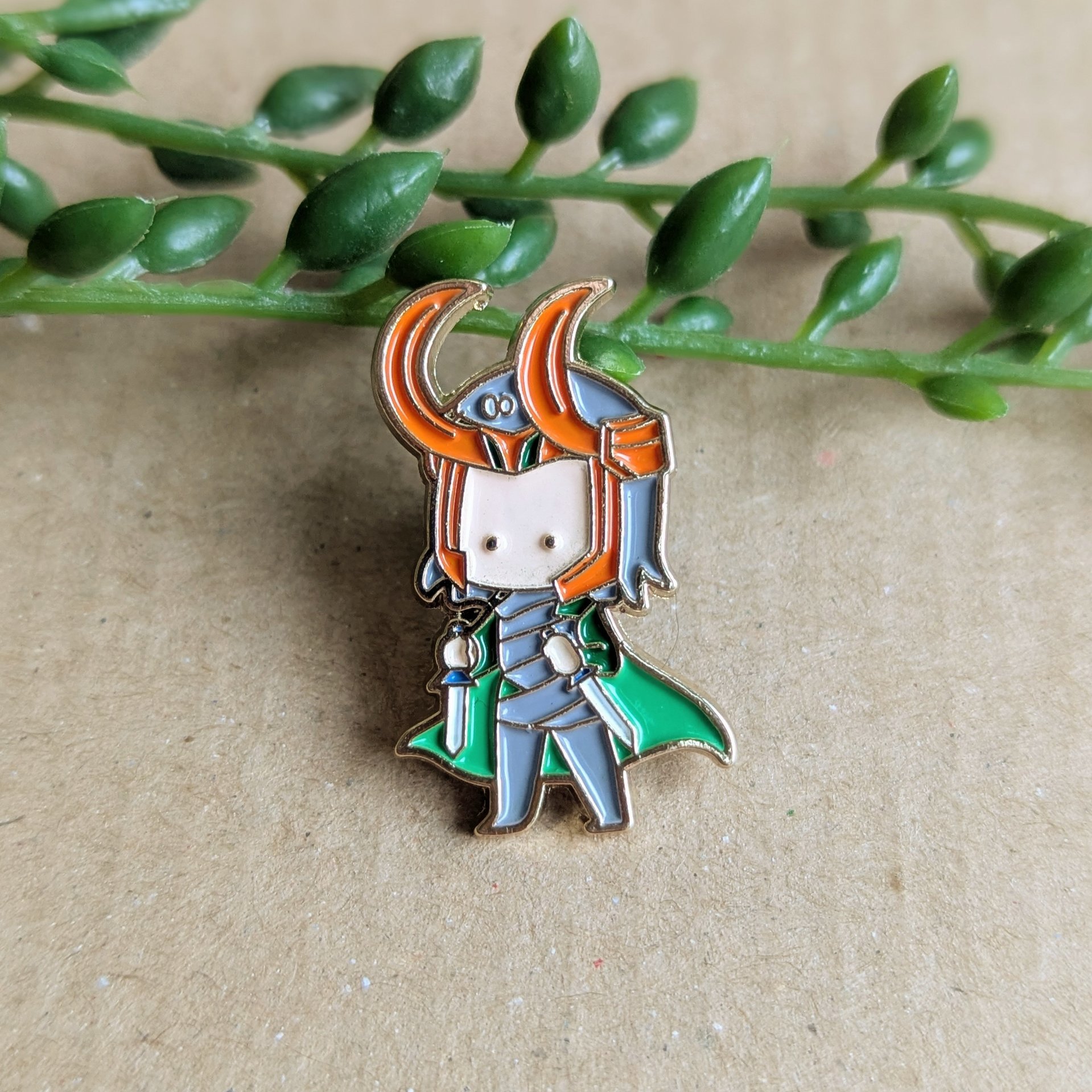 Loki Enamel Pin Badge