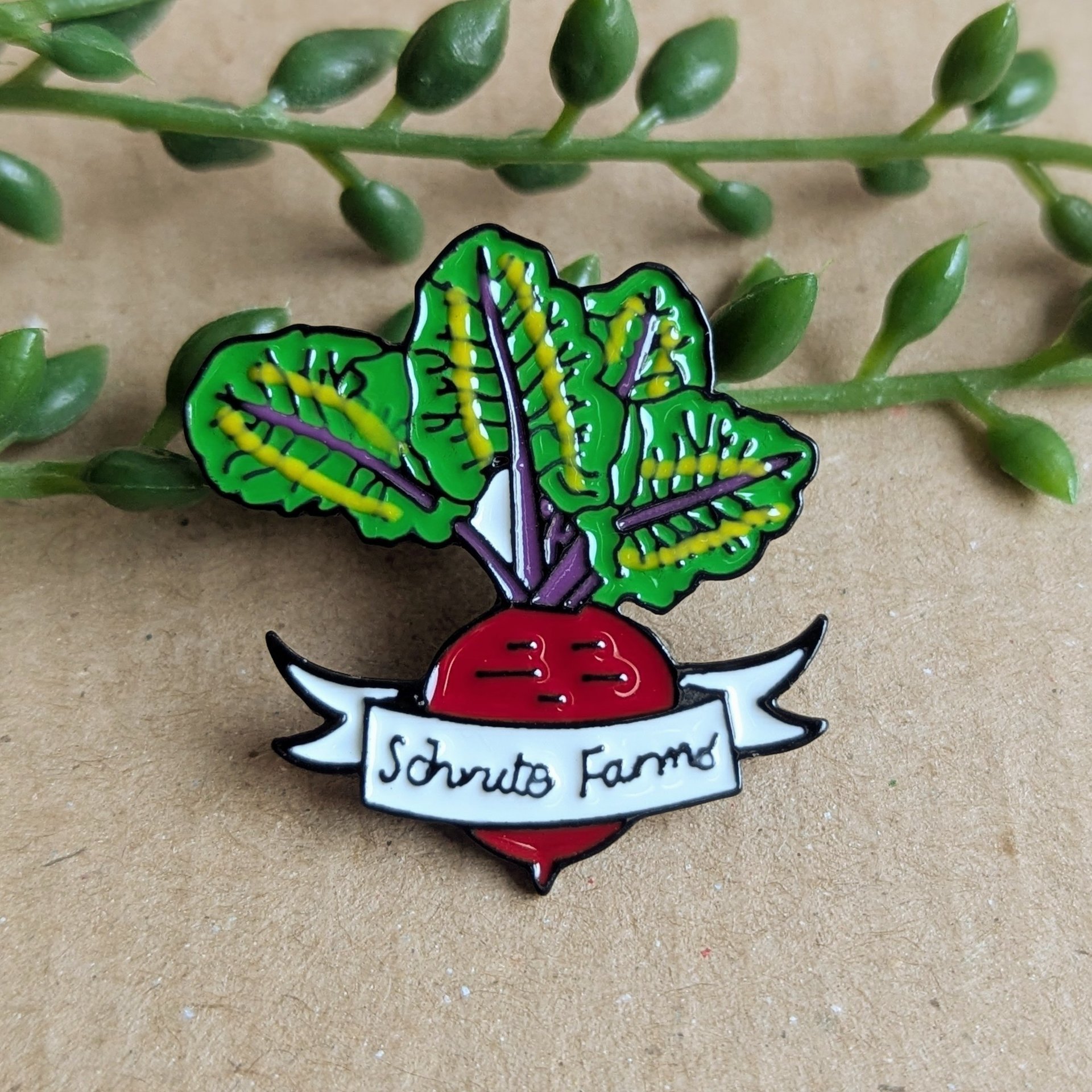 The Office Enamel Pin badge - Schrute Farms