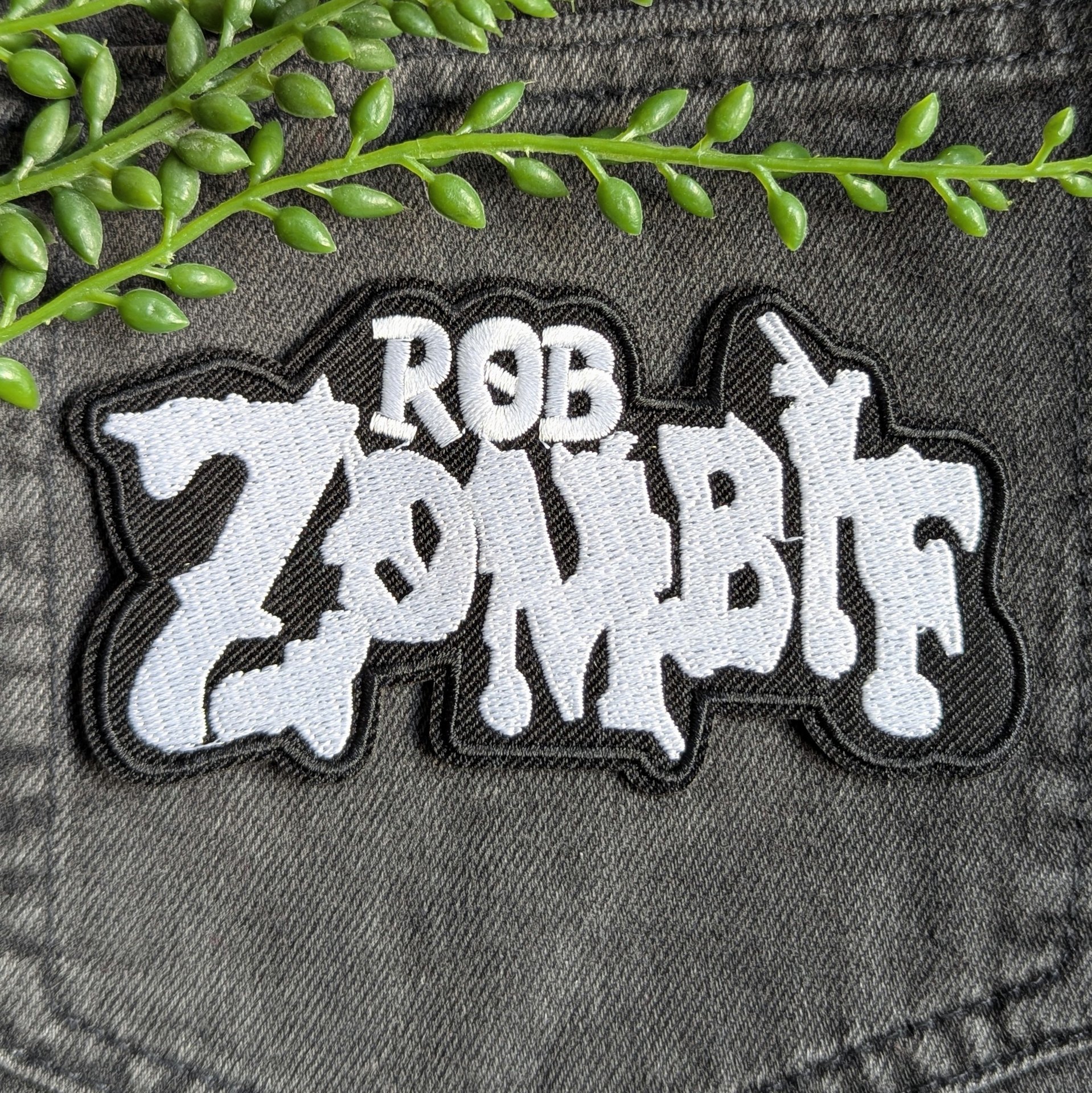 Rob Zombie Iron-on Patch