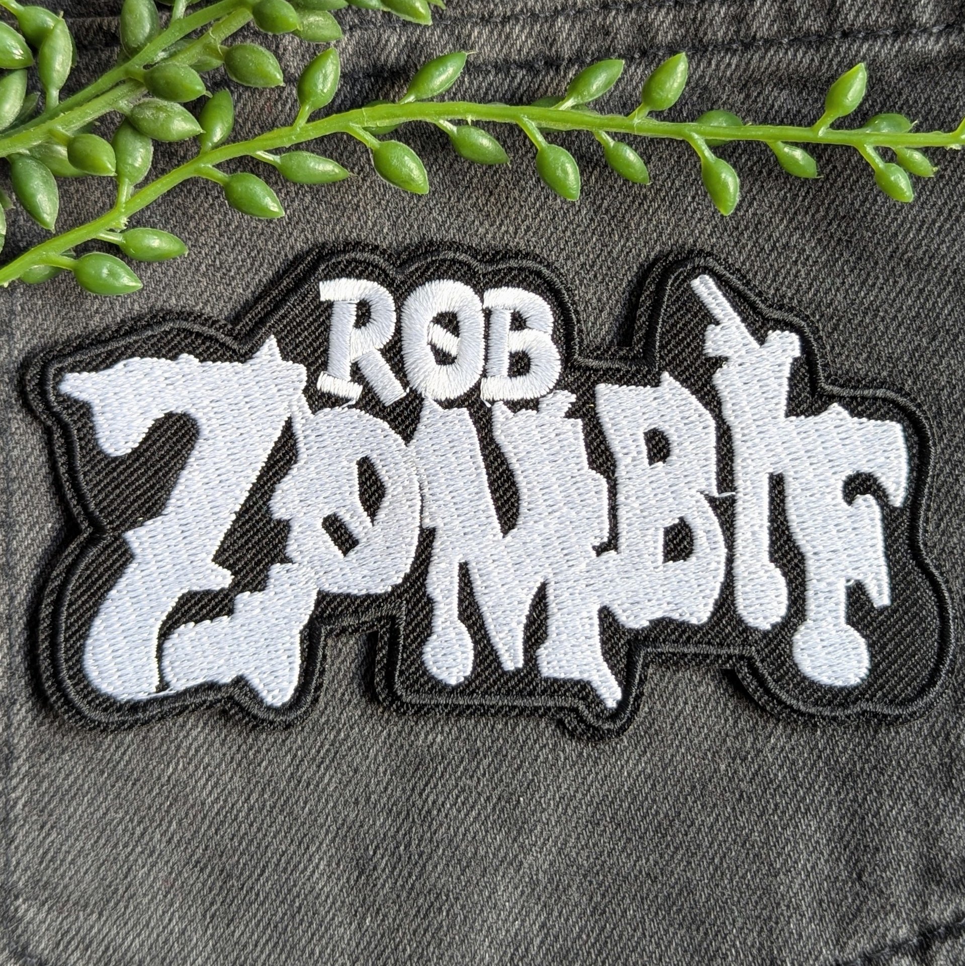 Rob Zombie Iron-on Patch
