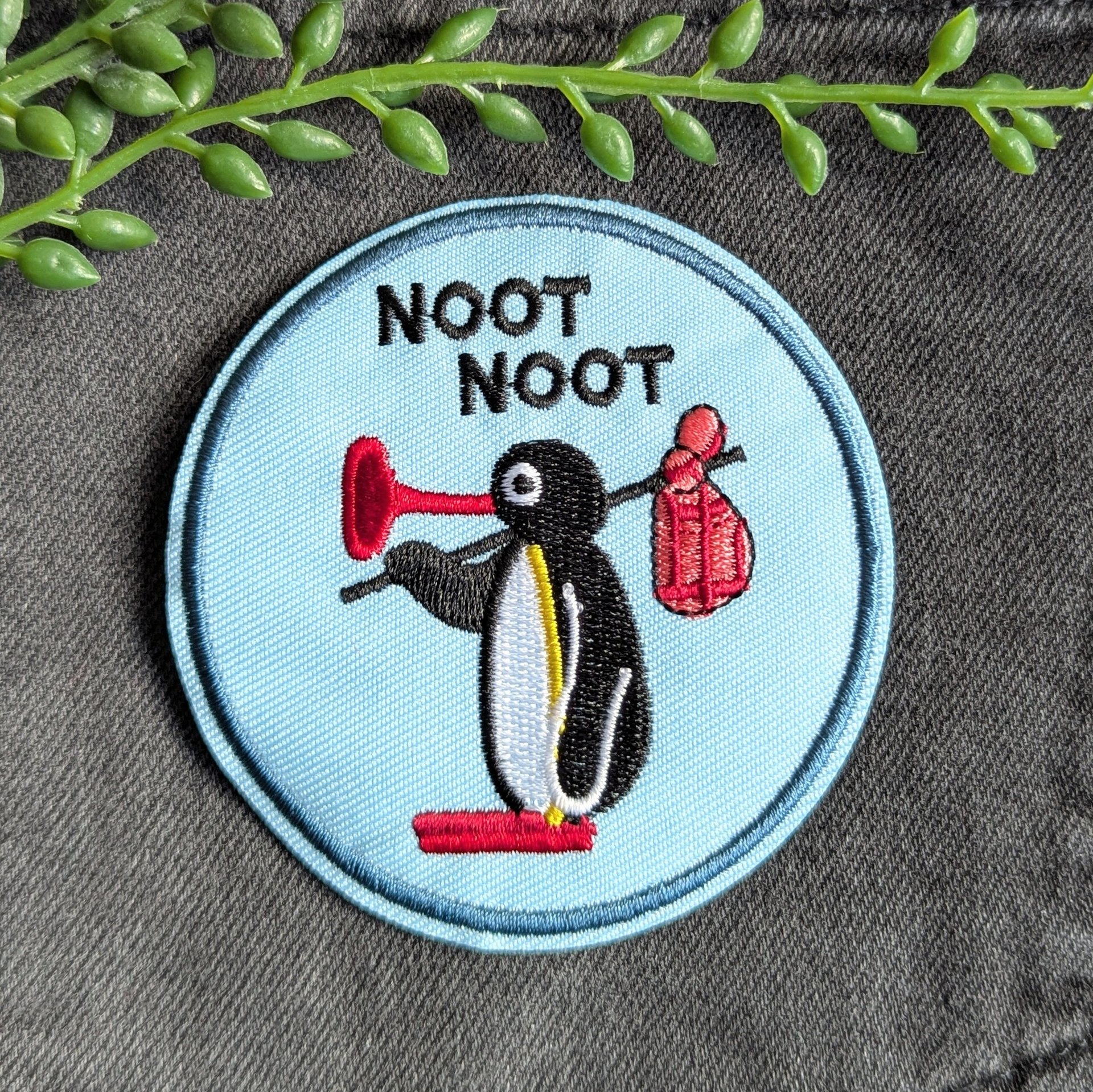 Pingu Iron-on Patch