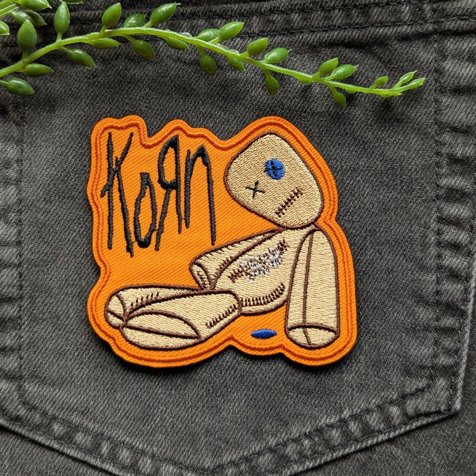 Korn Iron-on Patch