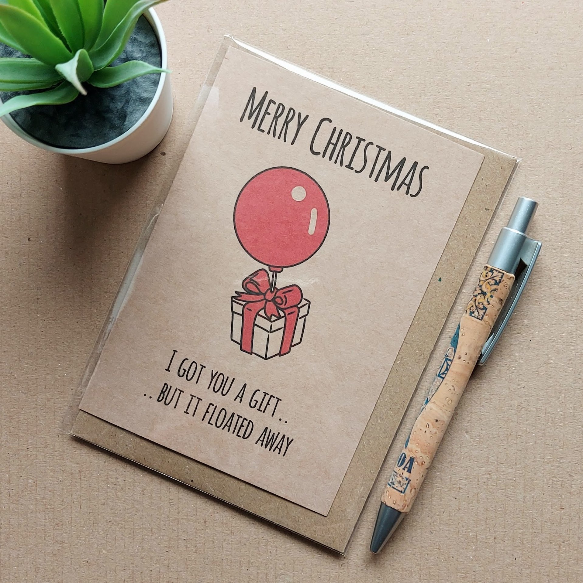 Animal Crossing Christmas Card