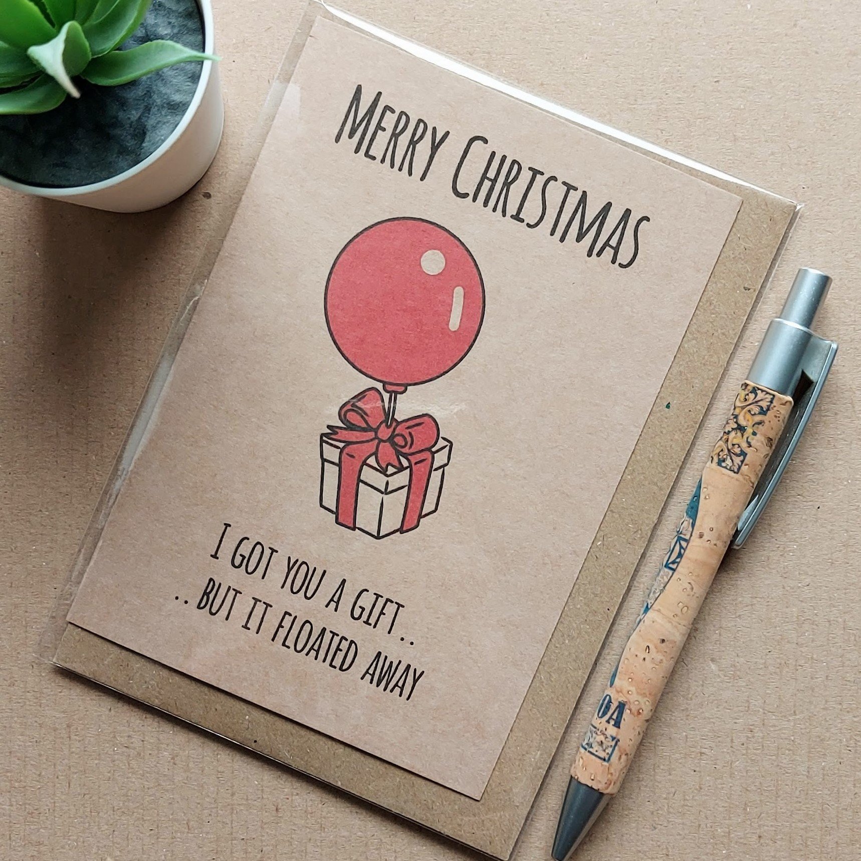 Animal Crossing Christmas Card