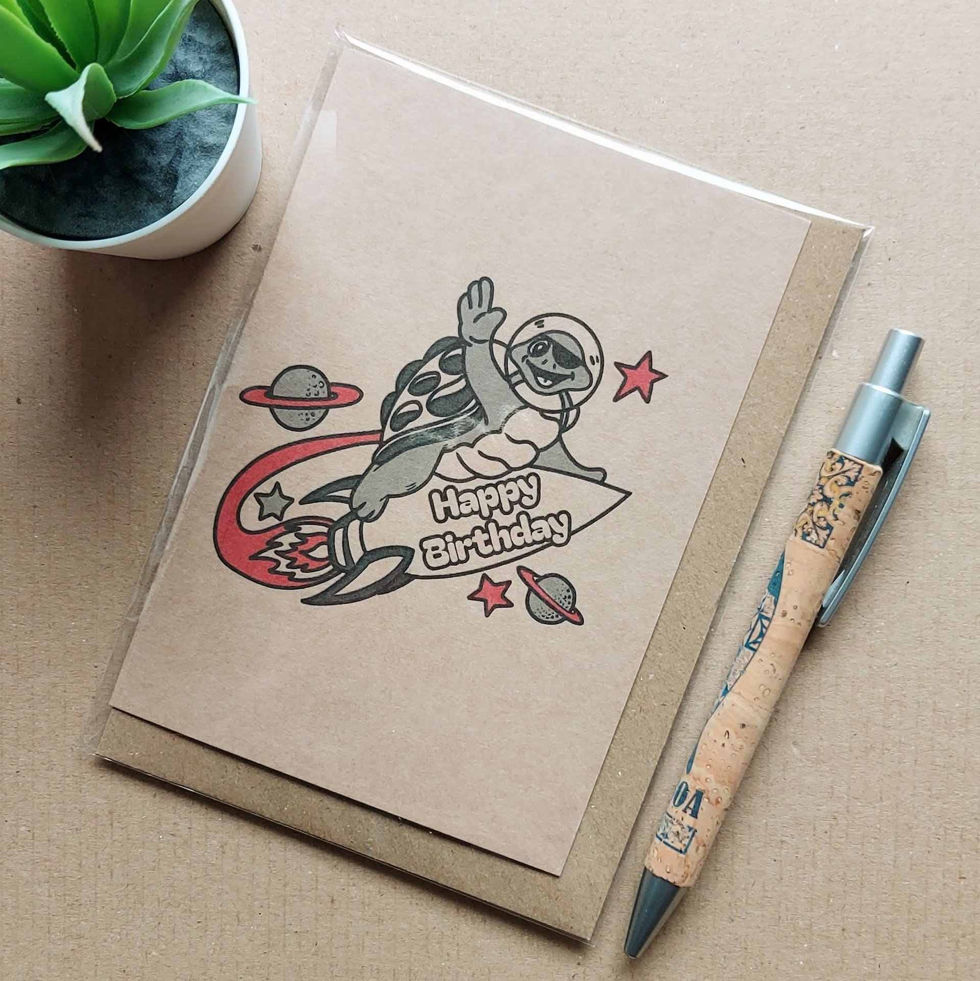 Lucky Bag Birthday Card