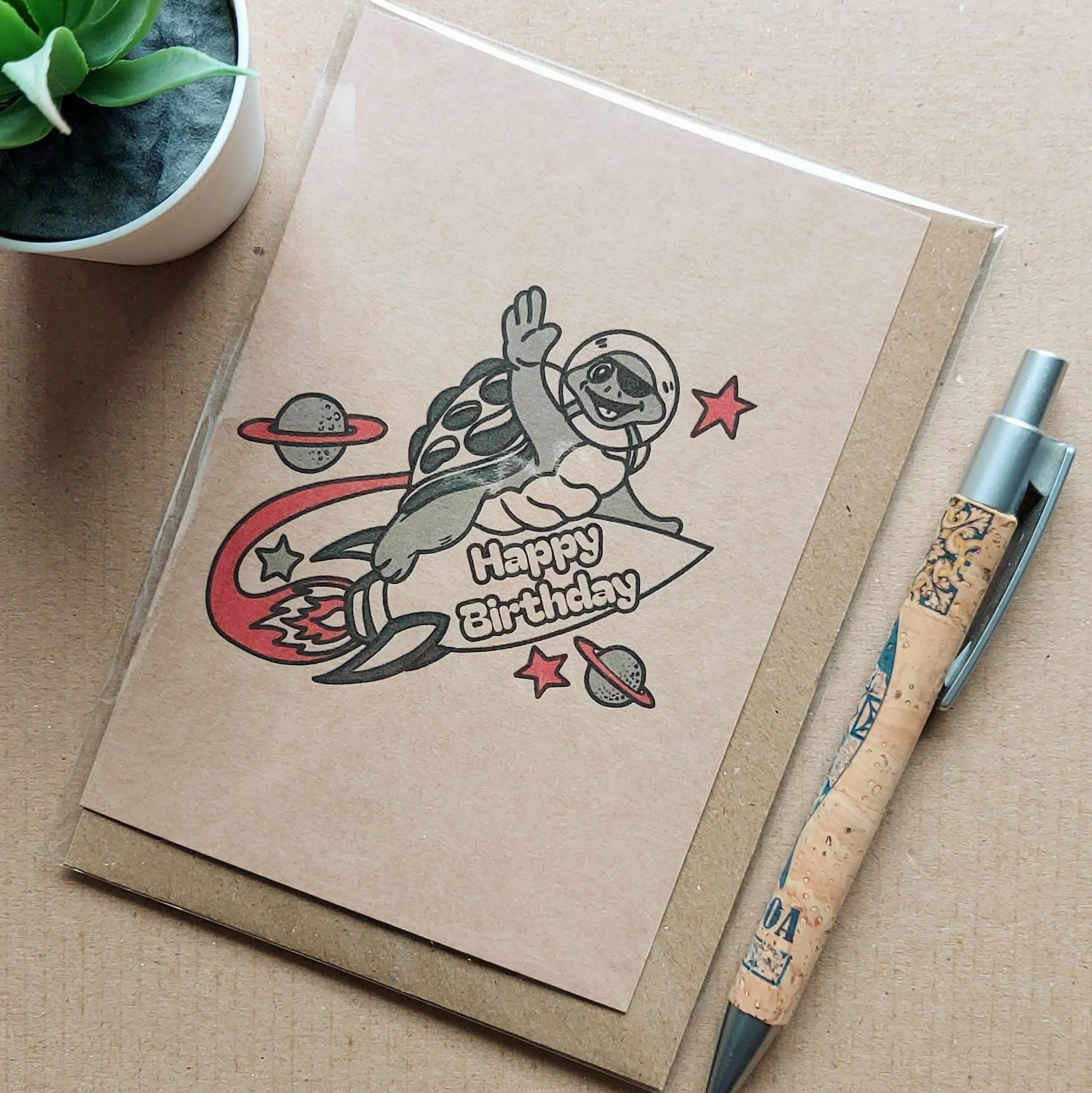 Lucky Bag Birthday Card