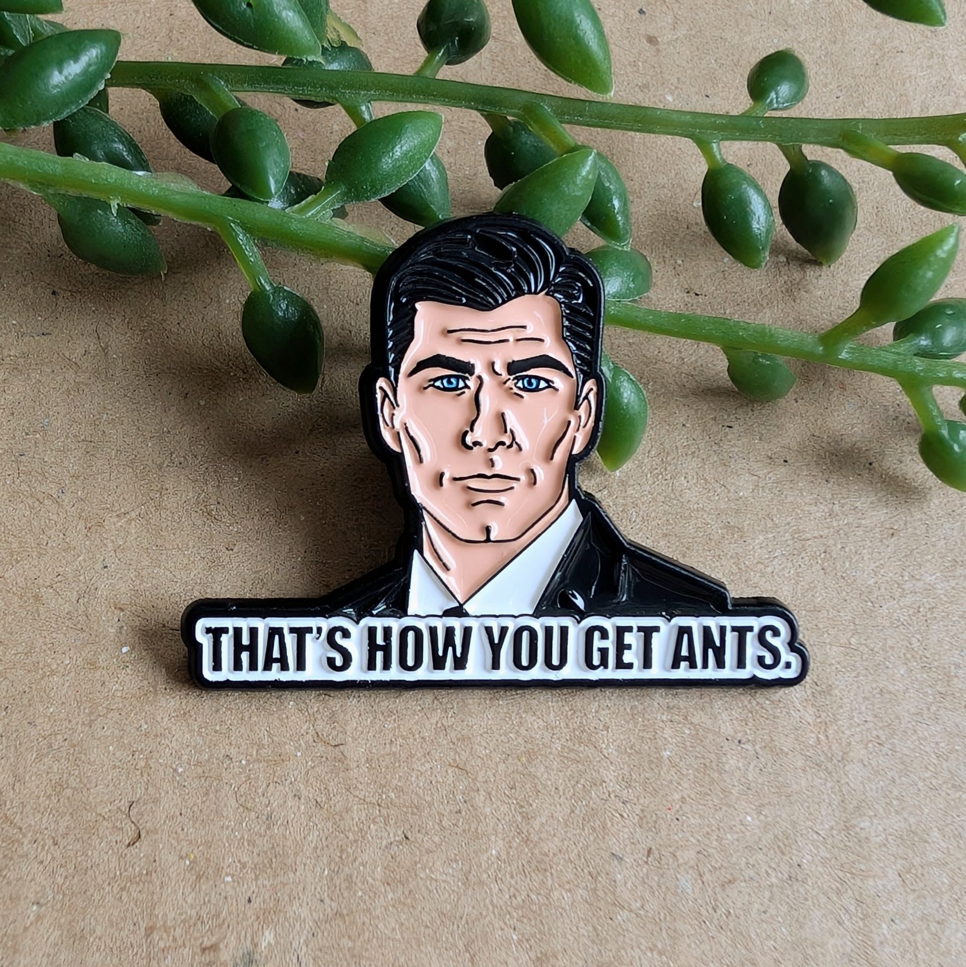 Archer Enamel Pin Badge