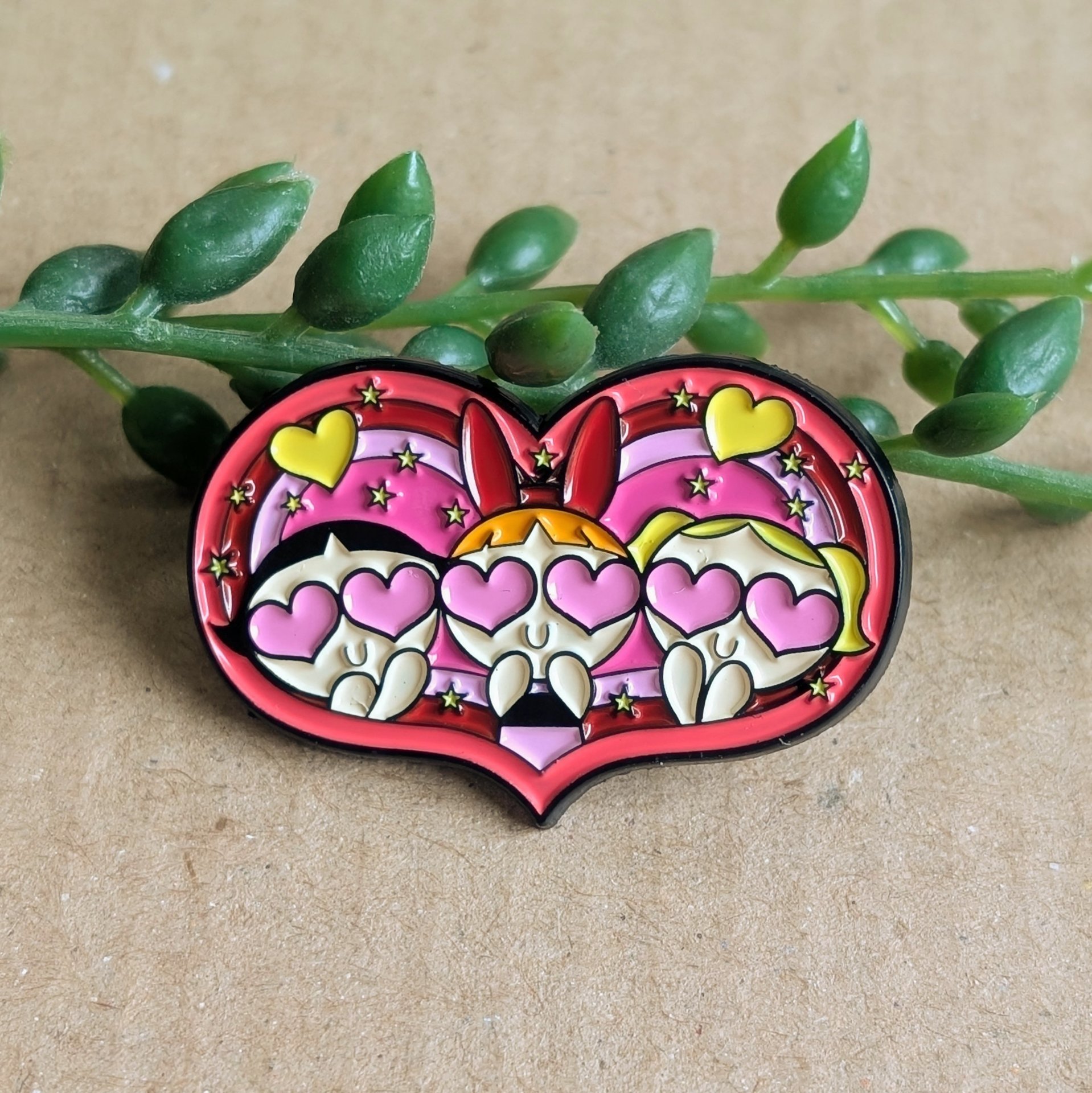 The Powerpuff Girls Enamel Pin Badge