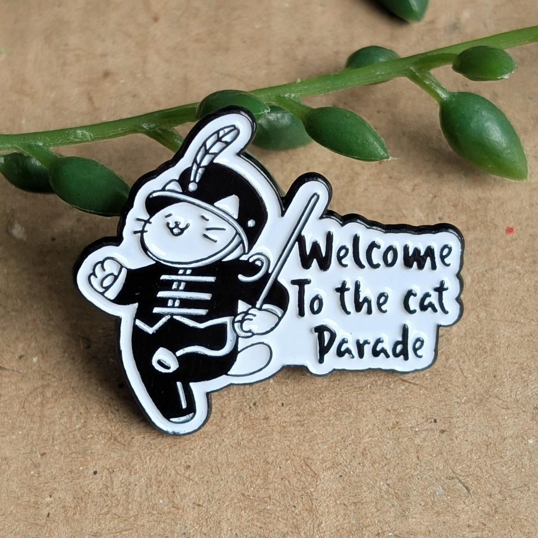 Cat Parody My Chemical Romance Enamel Pin badge