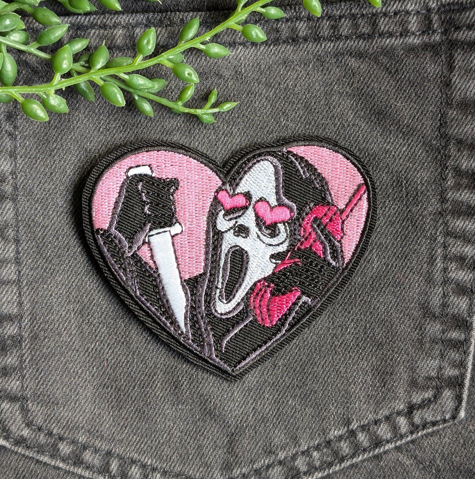 Scream Ghostface Iron-on Patch
