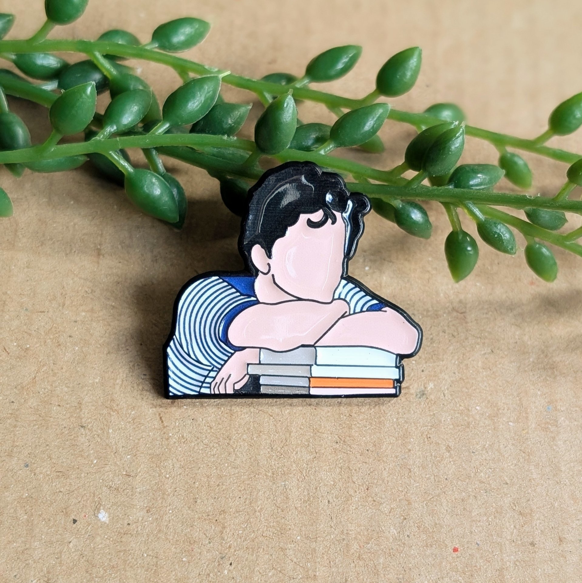 Call Me by Your Name Enamel Pin Badge - Timothée Chalamet