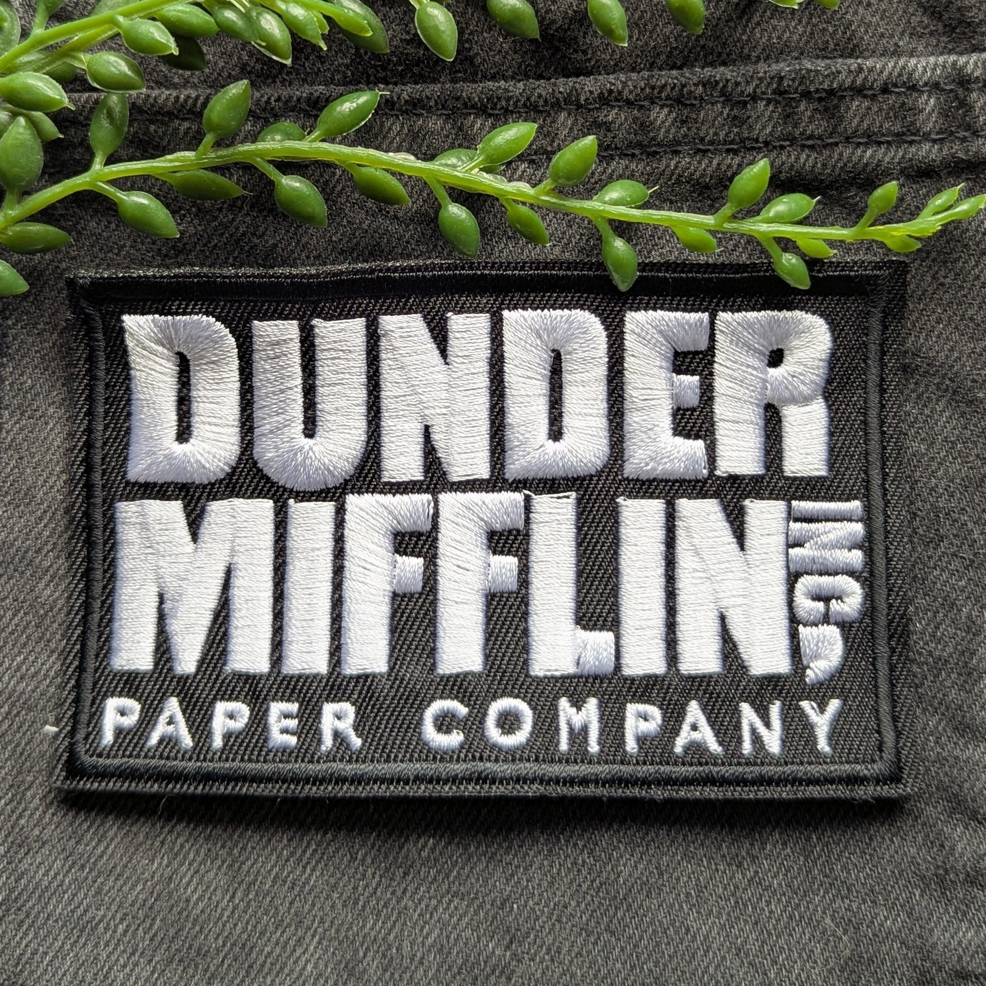 The Office Dunder Mifflin Sew on Patch