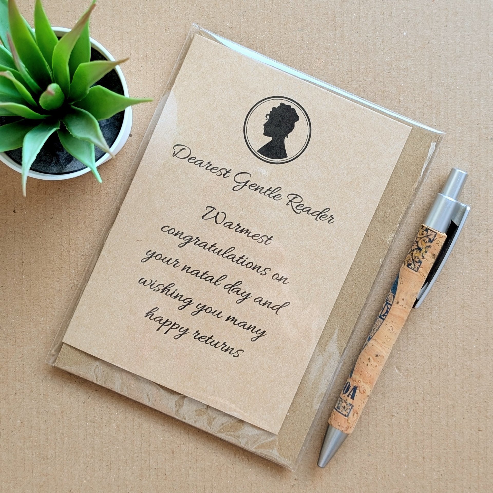 Lady Whistledown Bridgerton Birthday Card