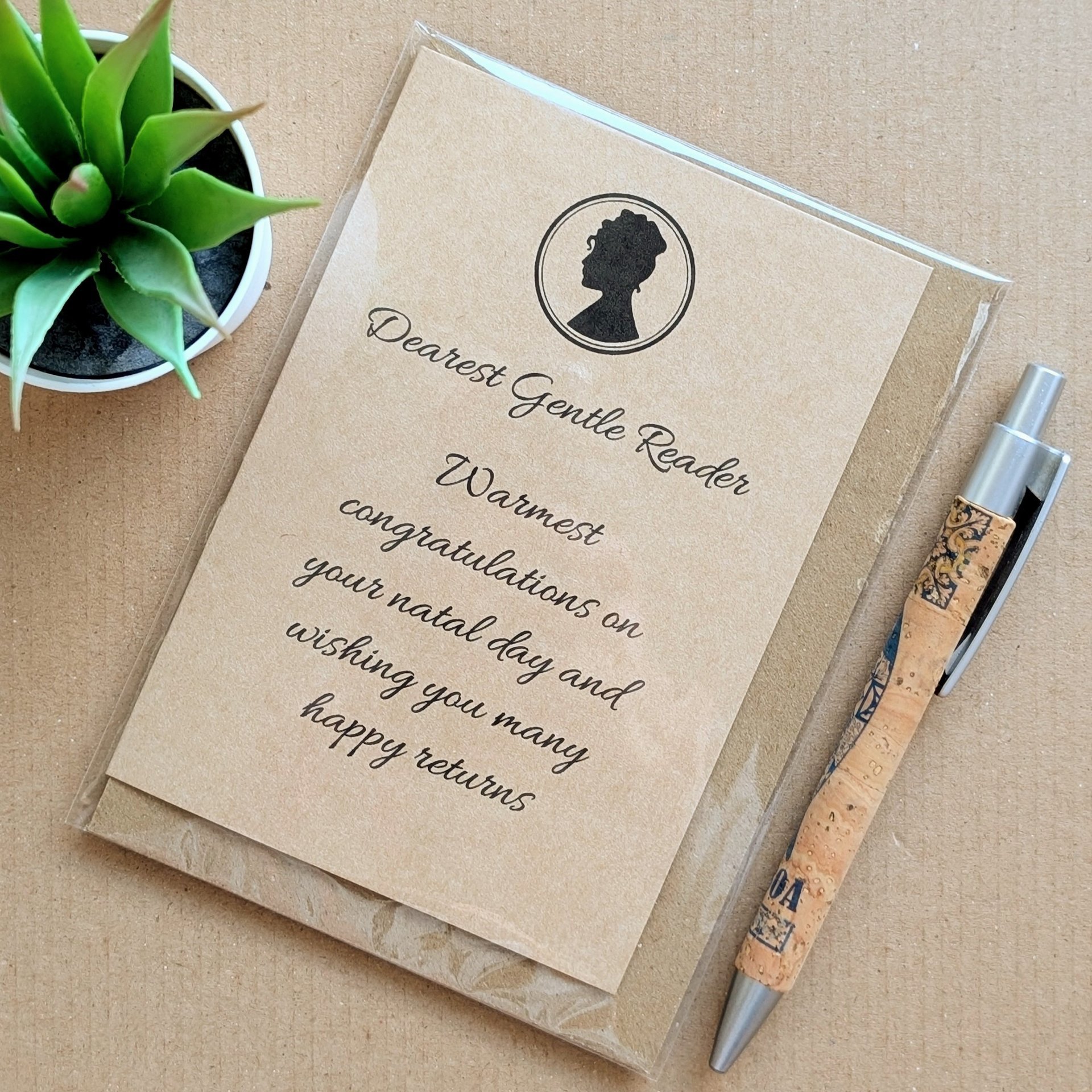 Lady Whistledown Bridgerton Birthday Card