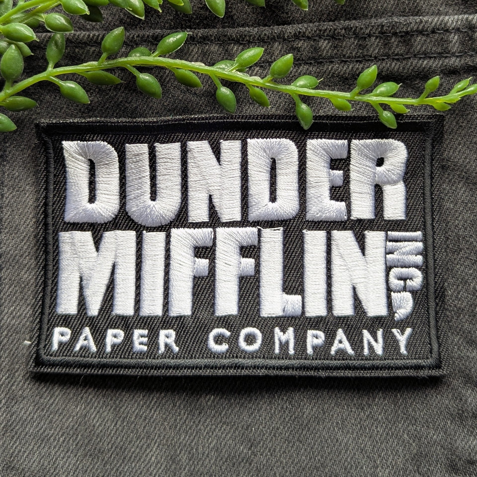 The Office Dunder Mifflin Sew on Patch
