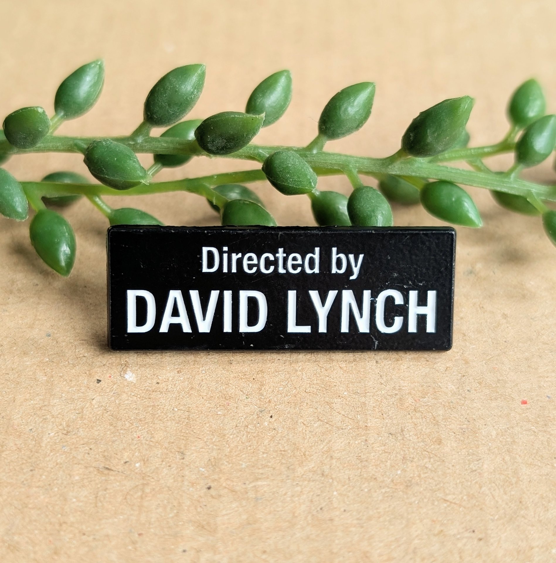 David Lynch Enamel Pin Badge