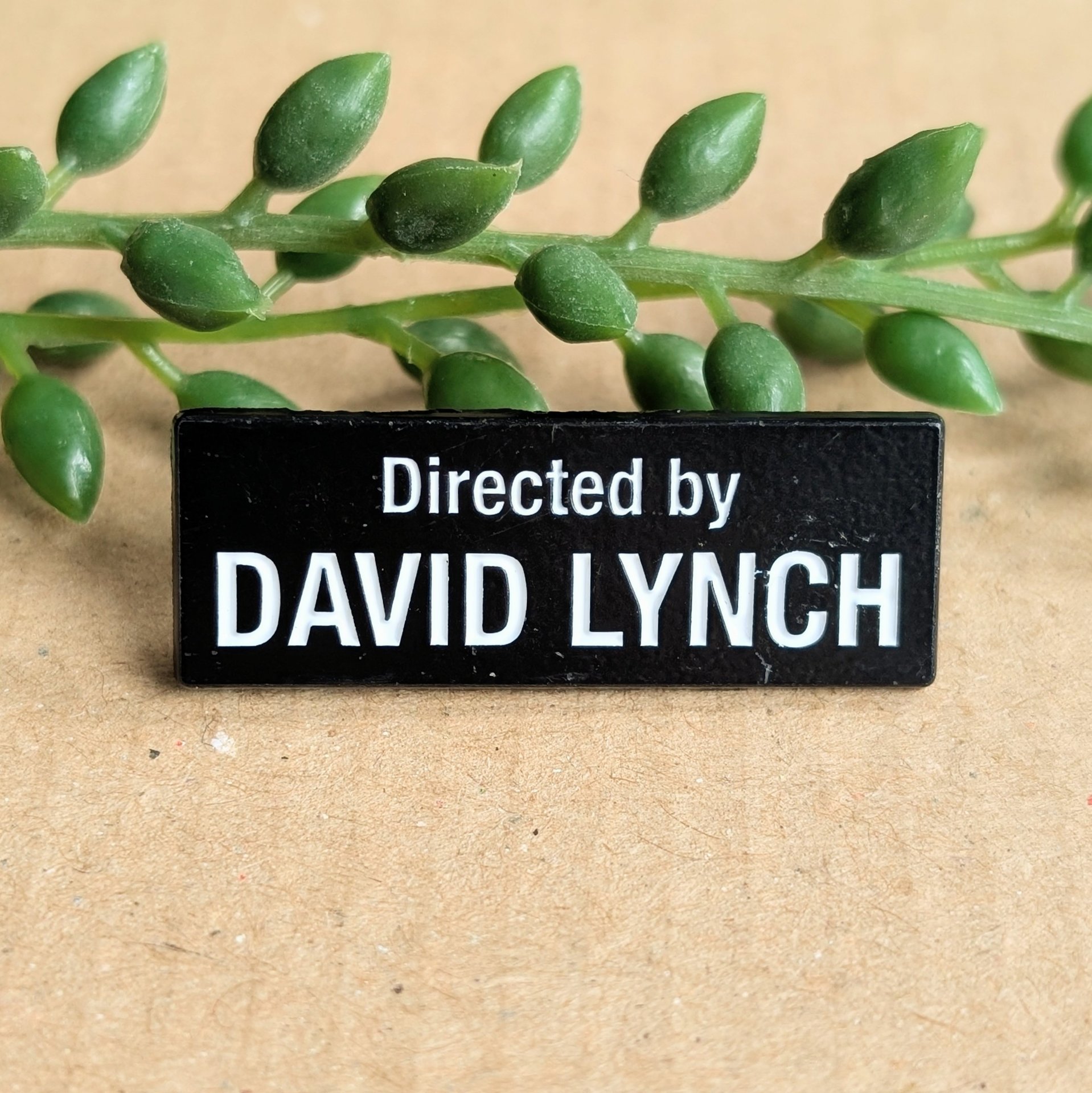 David Lynch Enamel Pin Badge