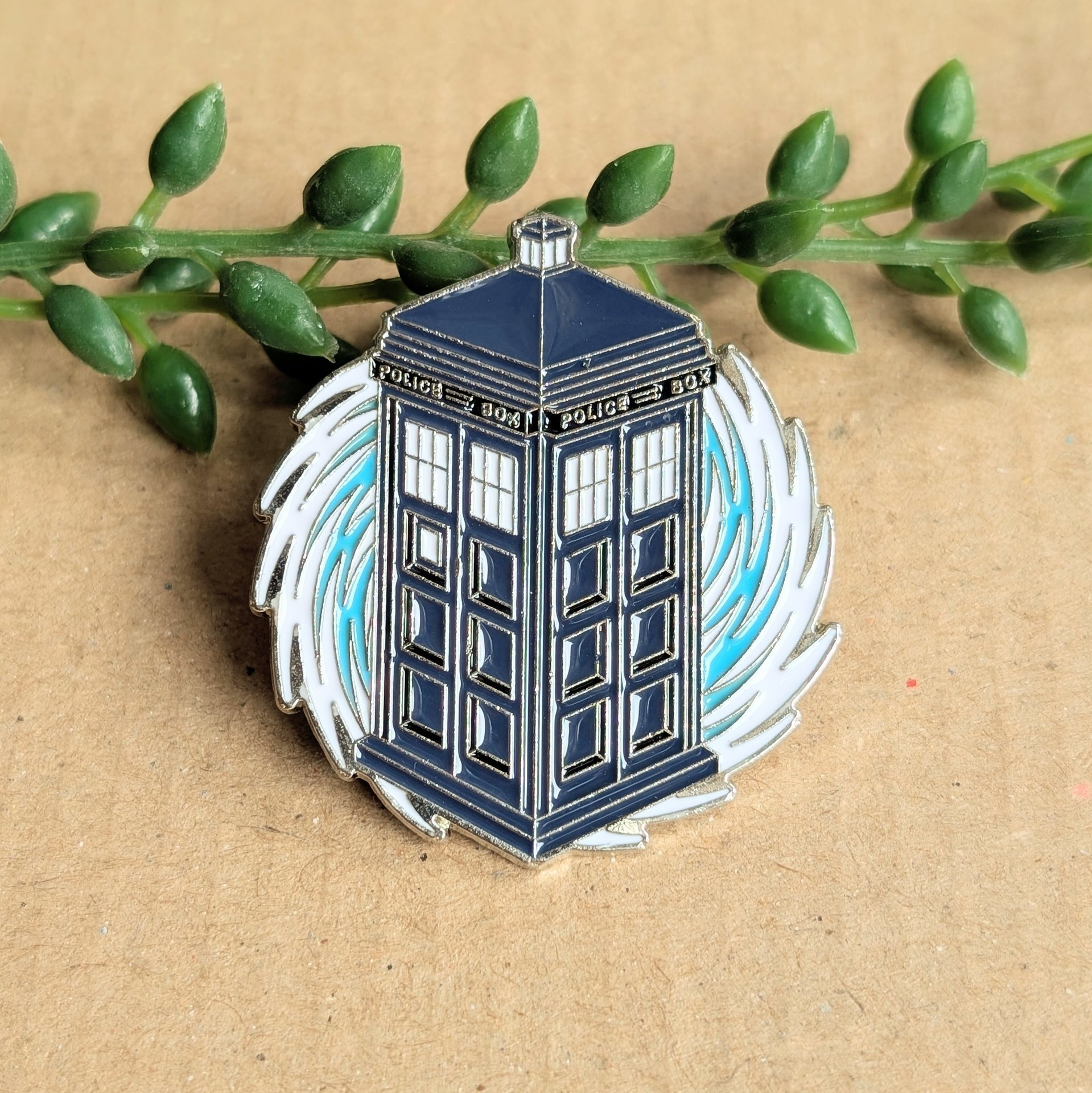Doctor Who Tardis Enamel Pin badge