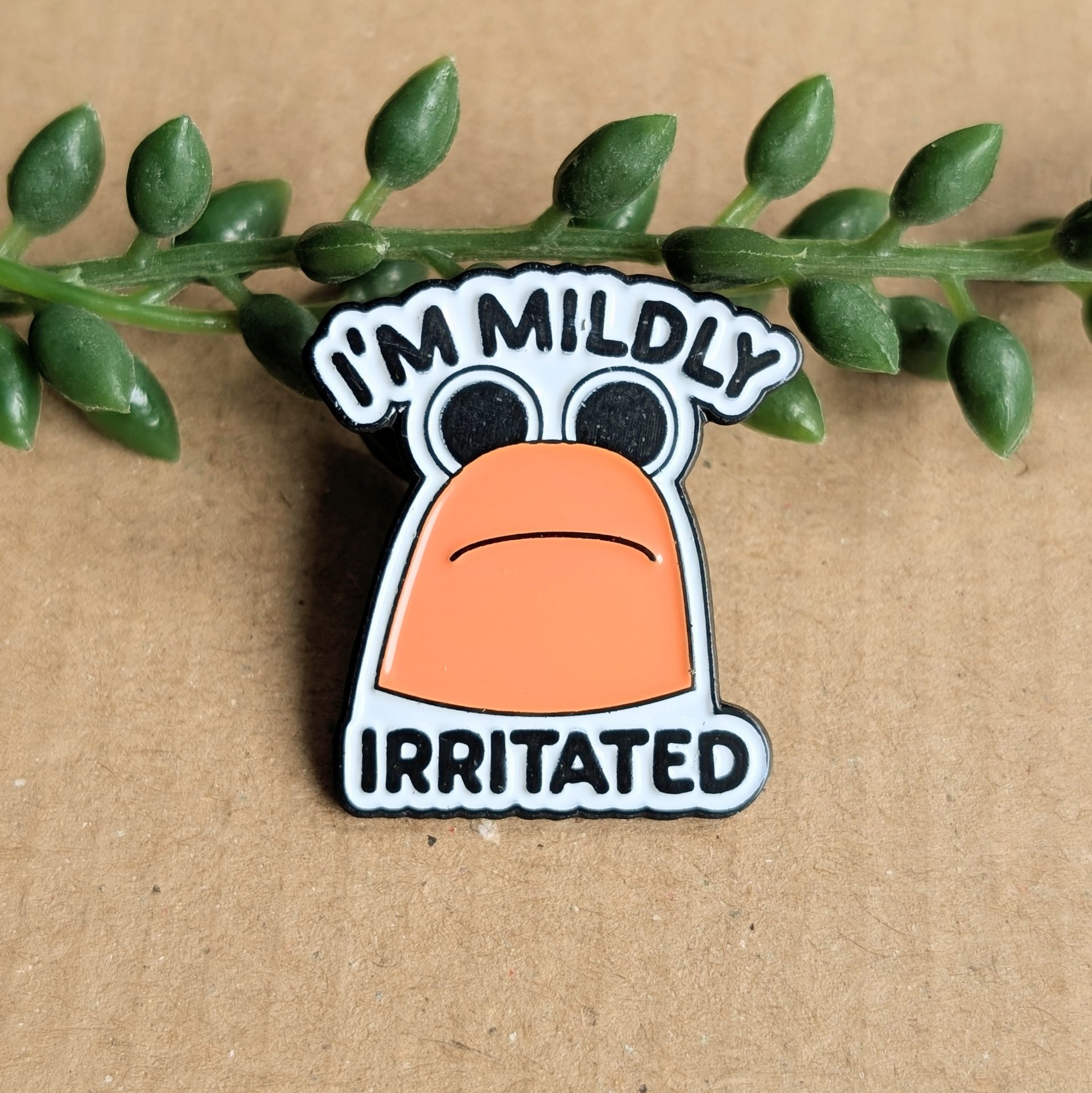 Marcus the Worm Enamel Pin Badge